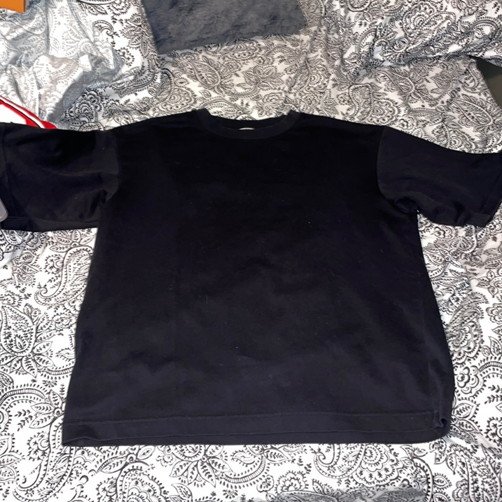 Black fashion tee